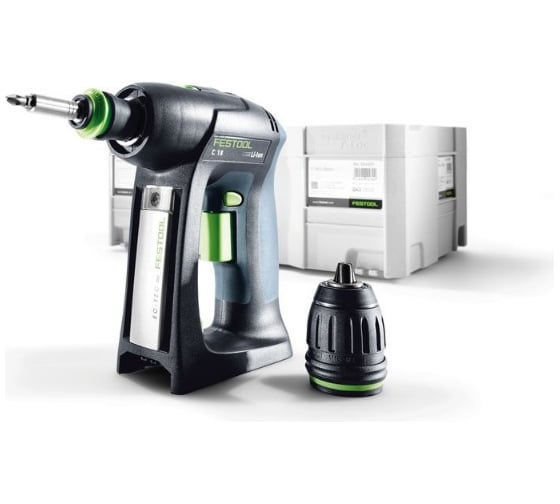 Аккумуляторная дрель-шуруповёрт FESTOOL C 18 Li-Basic 574737