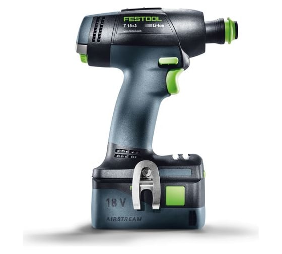 Аккумуляторная дрель-шуруповёрт FESTOOL T 18+3 LI Basic 574763
