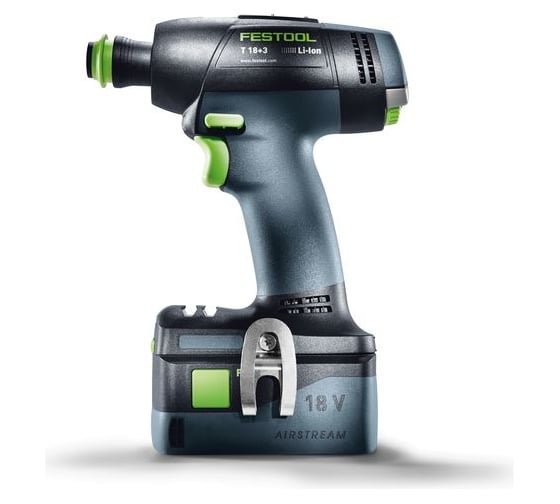 Аккумуляторная дрель-шуруповёрт FESTOOL T 18+3 Li 3.1-Compact 574908