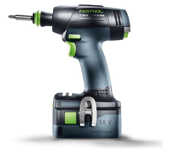 Аккумуляторная дрель-шуруповёрт FESTOOL T 18+3 Li 3.1-Compact 574908