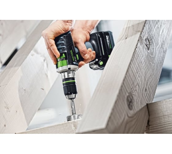 Аккумуляторная дрель-шуруповёрт FESTOOL DRC 18/4 Li Basic 574695