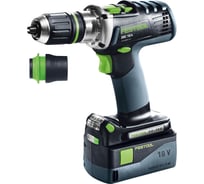 Аккумуляторная дрель-шуруповёрт FESTOOL DRC 18/4 Li 5.2-Plus-SCA 574916