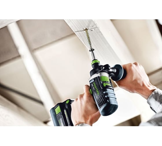 Аккумуляторная дрель-шуруповёрт FESTOOL DRC 18/4 Li 5.2-Plus-SCA 574916