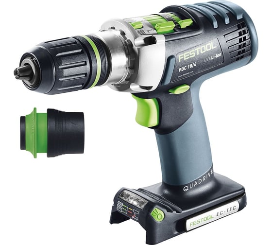 Ударная аккумуляторная дрель-шуруповерт FESTOOL PDC 18/4 Li Basic 574701 1