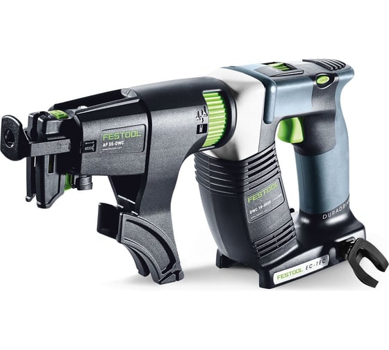 Аккумуляторный шуруповерт для гипсокартонных плит Festool DWC 18-4500 Li Basic 574747