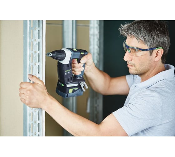 Аккумуляторный шуруповерт для гипсокартонных плит Festool DWC 18-4500 Li Basic 574747