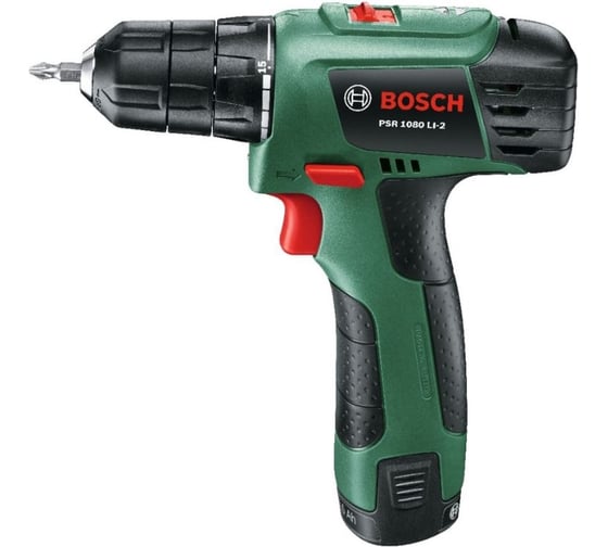Аккумуляторная дрель-шуруповерт Bosch PSR 1080 LI-2 0.603.9A2.101