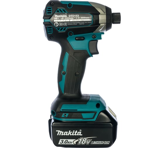 Аккумуляторный ударный шуруповёрт Makita DTD153RFE