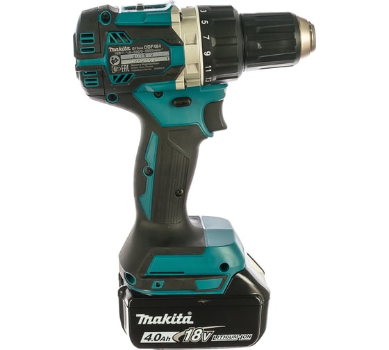 Аккумуляторная дрель-шуруповерт Makita DDF484RME
