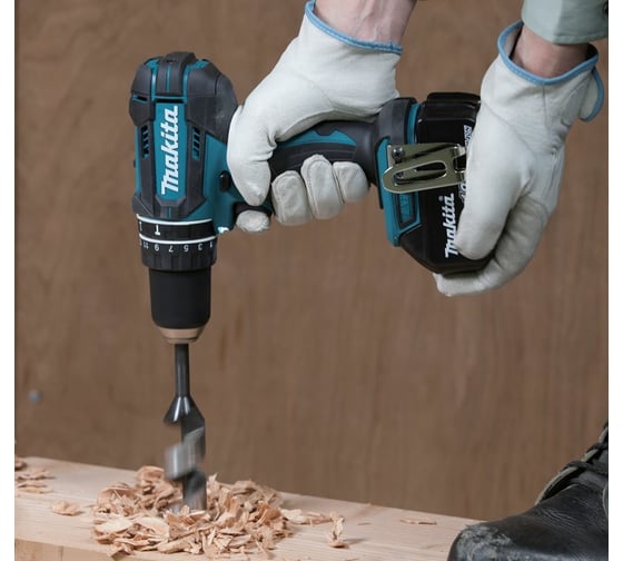Аккумуляторная ударная дрель-шуруповерт Makita DHP482Z