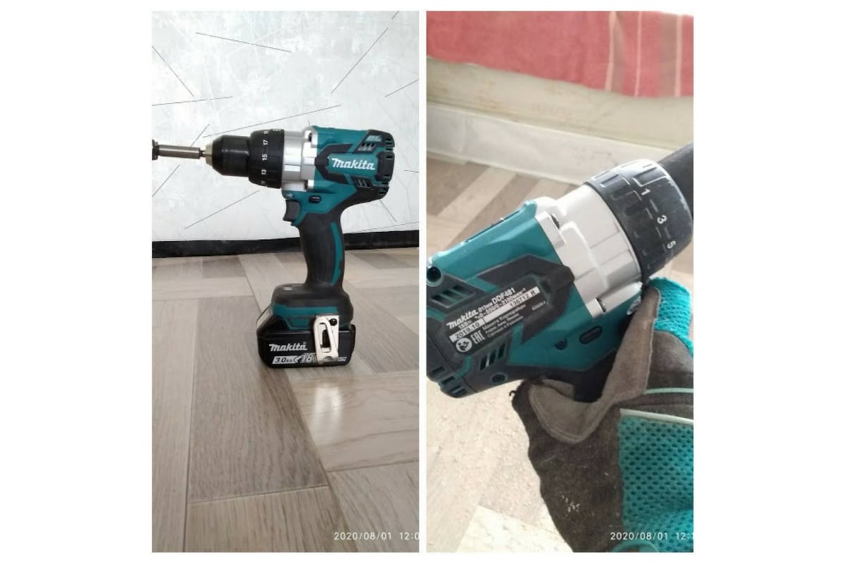 Аккумуляторная дрель-шуруповерт Makita LXT DDF481Z - выгодная цена .