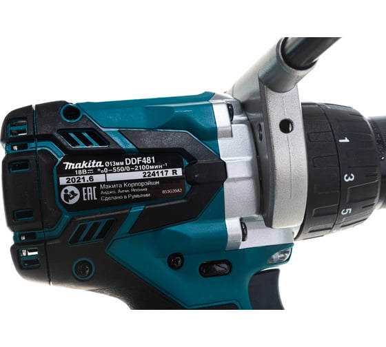 Аккумуляторная дрель-шуруповерт Makita LXT DDF481Z