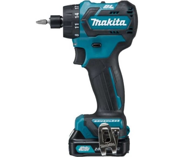 Аккумуляторная дрель-шуруповерт Makita CXT DF032DWAE 1