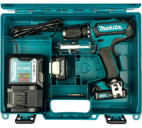 Аккумуляторная дрель-шуруповерт Makita CXT DF331DWYE4