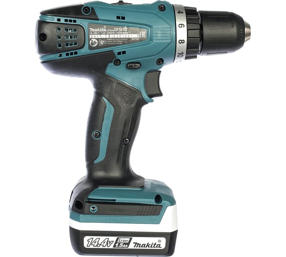 Аккумуляторная дрель-шуруповерт Makita DF347DWEX8