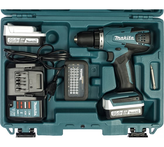 Аккумуляторная дрель-шуруповерт Makita DF347DWEX8
