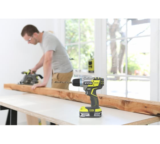 Бесщеточная дрель-шуруповерт Ryobi ONE+ R18DDBL-LL25S 5133002440