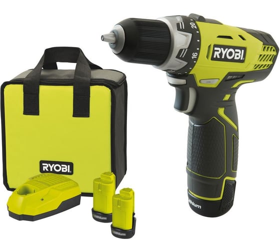 Дрель-шуруповерт Ryobi Li-Ion RCD12012L 5133001158