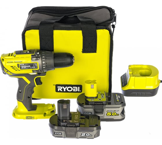 Компактная дрель-шуруповерт Ryobi ONE+ R18DD3-252S 5133003353 1