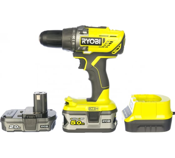 Компактная дрель-шуруповерт Ryobi ONE+ R18DD3-252S 5133003353