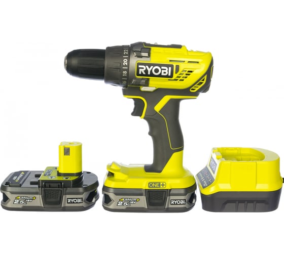 Компактная дрель-шуруповерт Ryobi ONE+ R18DD3-225S 5133003349