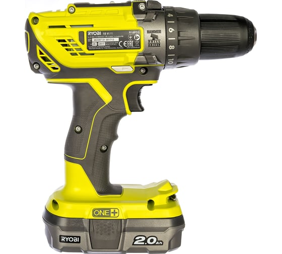 Ударная дрель-шуруповерт Ryobi ONE+ R18PD3-120S 5133003340