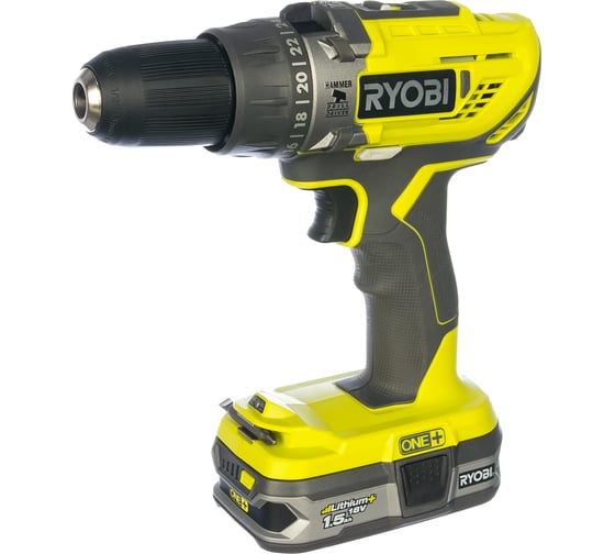 Ударная дрель-шуруповерт Ryobi ONE+ R18PD3-215S 5133003339