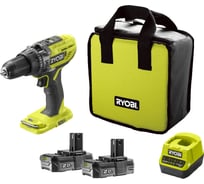 Ударная дрель-шуруповерт Ryobi ONE+ R18PD3-220S 5133003342
