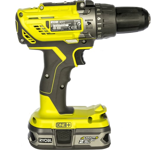 Ударная дрель-шуруповерт Ryobi ONE+ R18PD3-225S 5133003345
