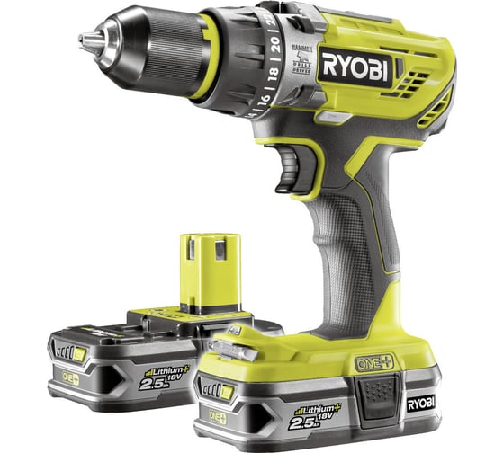 Ударная дрель-шуруповерт Ryobi ONE+ R18PD31-225S 5133003433