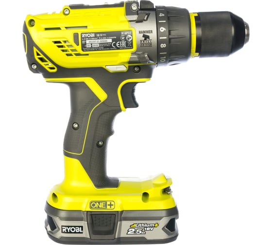 Ударная дрель-шуруповерт Ryobi ONE+ R18PD31-225S 5133003433