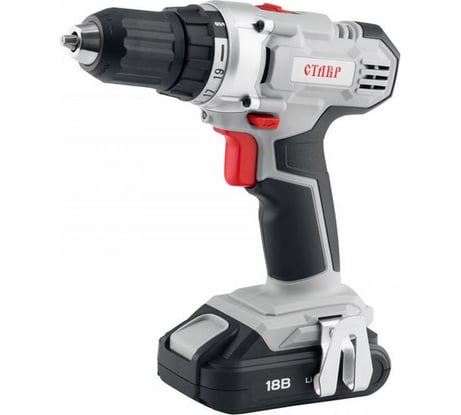 Аккумуляторная дрель-шуруповерт Ставр ДА-18/2ЛМ ст18-2лм