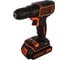 Аккумуляторная дрель-шуруповерт Black+Decker BDCDC18K1B 2