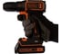 Аккумуляторная дрель-шуруповерт Black+Decker BDCDC18K1B 6