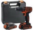 Аккумуляторная дрель-шуруповерт Black+Decker BDCDC18K1B 8