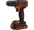 Аккумуляторная дрель-шуруповерт Black+Decker BDCDC18K1B 1