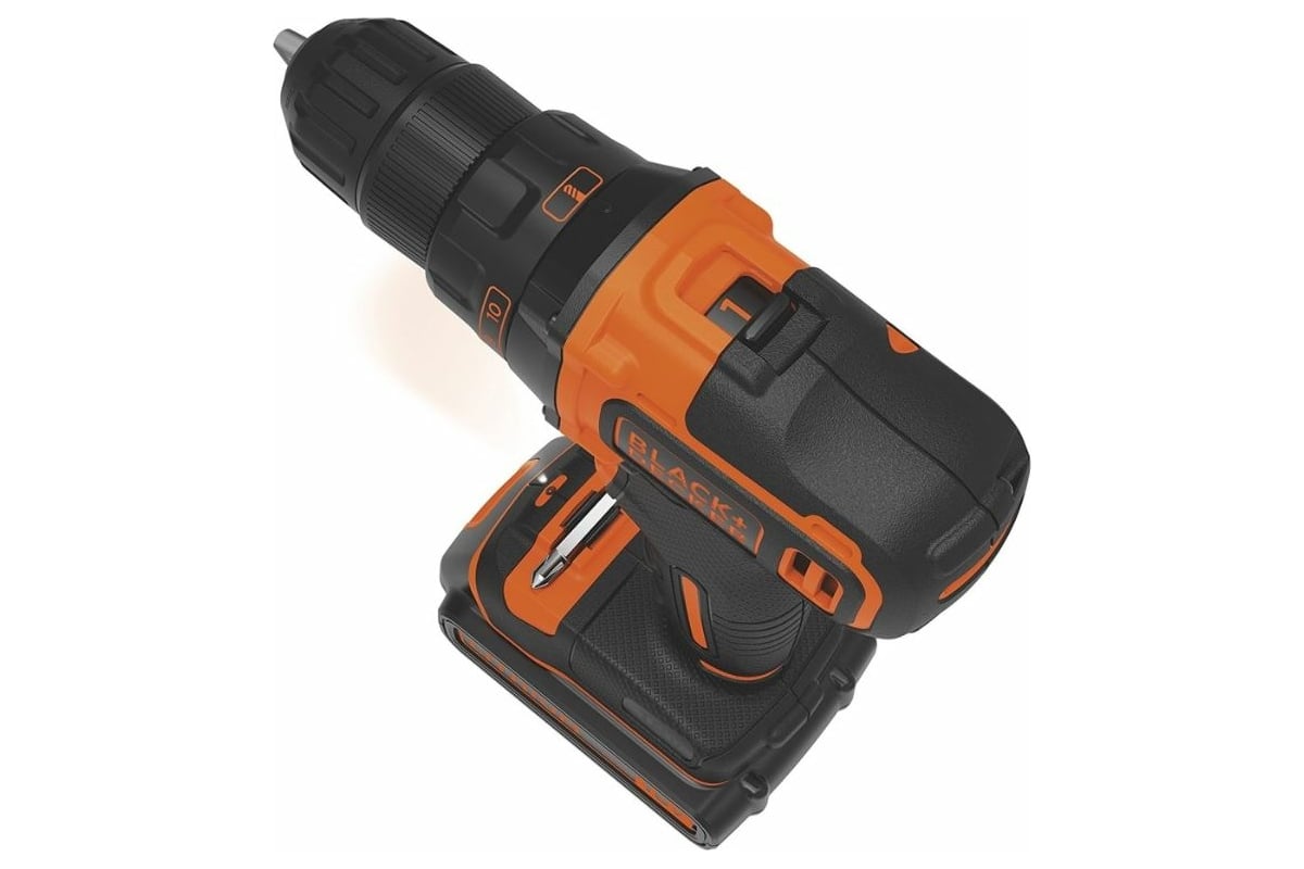 Cordless Drill-screwdriver Black + Decker Bdcdd186k1b-qw, 18 V, 11