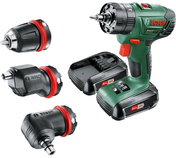 Ударная дрель-шуруповерт Bosch AdvancedImpact 18В Quick Snap 0.603.9A3.401