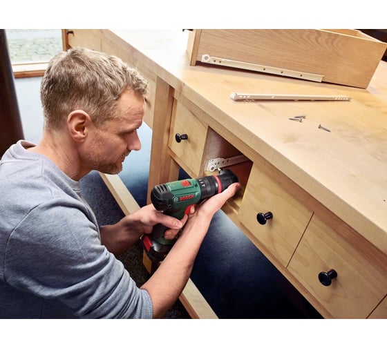 Ударная дрель-шуруповерт Bosch AdvancedImpact 18В Quick Snap Solo 0.603.9A3.402