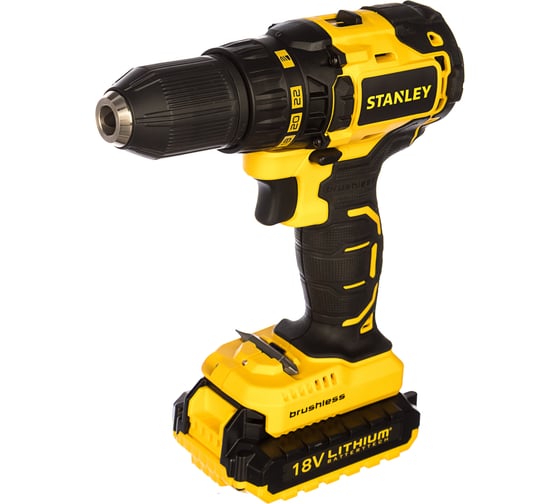 Бесщеточная дрель-шуруповерт Stanley SBD20S2K