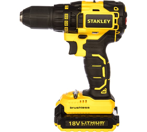 Бесщеточная дрель-шуруповерт Stanley SBD20S2K