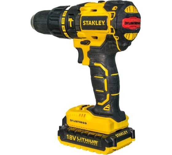Бесщеточная ударная дрель-шуруповерт Stanley SBH20S2K
