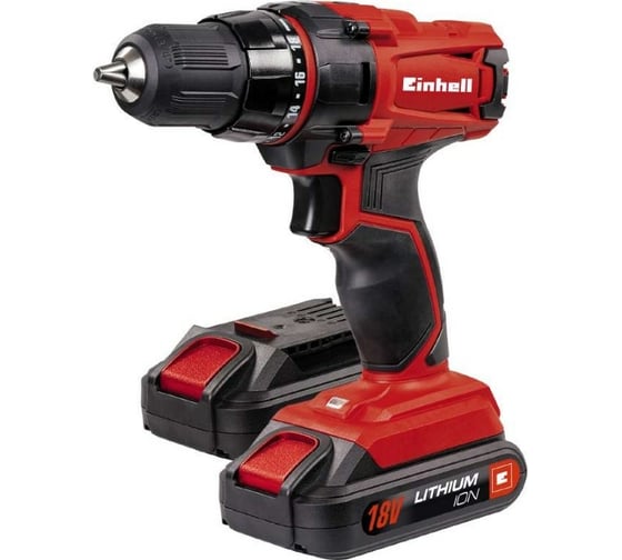 Аккумуляторная дрель-шуруповерт Einhell TC-CD 18-2 Li 2x1.3 А*ч 4513820