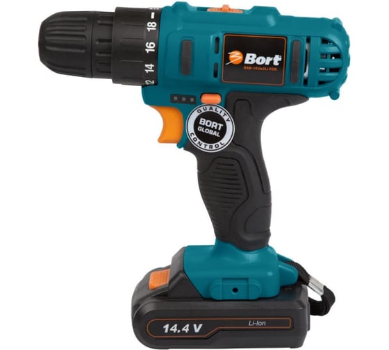 Аккумуляторная дрель-шуруповерт Bort BAB-14Ux2Li-FDK 98296792