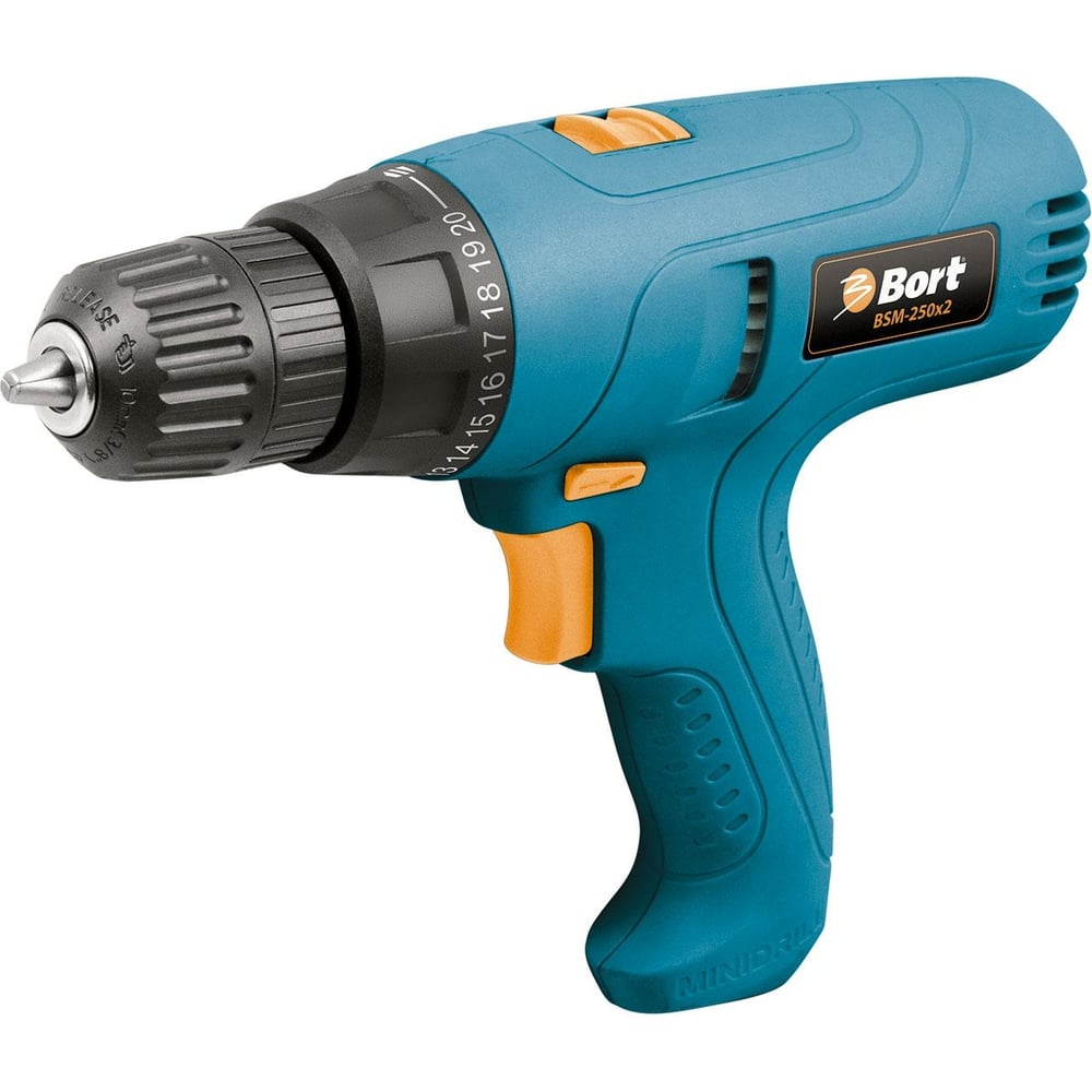 Дрель-шуруповерт Bort BSM-250x2 98296648 - выгодная цена, отзывы ...