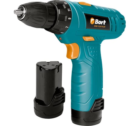 Аккумуляторная дрель-шуруповерт Bort BAB-10,8-Px2D 91270948