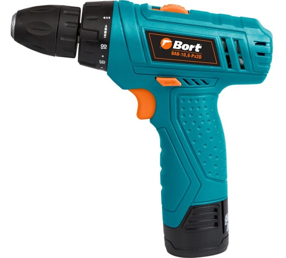Аккумуляторная дрель-шуруповерт Bort BAB-10,8-Px2D 91270948