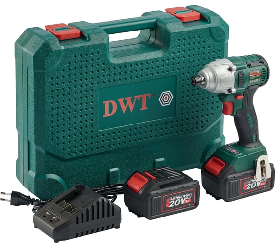Ударный аккумуляторный шуруповерт DWT ass-20 d-2h bmc 5.2.54