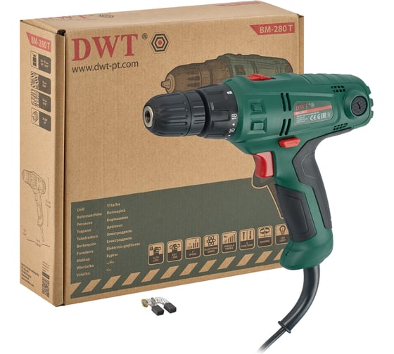 Сетевой шуруповерт DWT BM-280 T 5.1.7