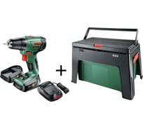 Аккумуляторная дрель-шуруповерт Bosch PSR 1440 LI-2 + WorkBox 0.603.9A3.00D